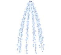 vidaXL Christmas Tree Net Lights with 250 LEDs Blue 250 cm Fairy Light Set