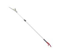 Tree Loppers,Telescopic Tree Pruner,120-220cm Branch Cutters Comes with Plastic Cover and Gloves,Long Handled Garden Shears Suitable for Pruning and Sawing Branches(Red)