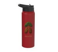 Tree Lungs Breathe Nature Connection Wellness Stainless Steel Insulated Water Bottle