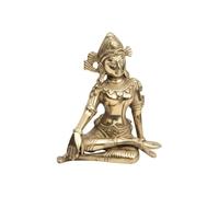 TREE MAISON CORONATING HOMES Vastu Brass Indradev Ji Statue | Weight - 940gm Approx | Height - 5inch Approx | Vastu Remedy | Home & Office Decor | Indra Dev Idol for Vastu | Pack of 1