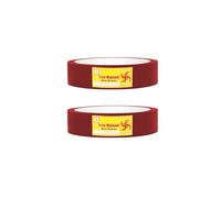 TREE MAISON CORONATING HOMES Vastu Red Tape | Size - 1 Inch (24 mm) Approx | Length- 20 Meter (Approx) | Vastu Tape Remedy for Toilet | Vastu Tape for Main Door Entrance | Pack of 2