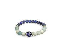 TREE MAISON CORONATING HOMES Virgo Zodiac Bracelet | Kanya (कन्या) Rashi | With Evil Eye Protection | Stone Beads - 8mm | Stylish Astrology Bracelet for Positive Energy, One Size, Crystal, VIRGO
