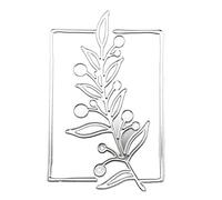 Tree Metal Die Cuts Flower Lace Border Carbon Steel Cutting Dies for Paper Card Making Scrapbooking Cutting Dies