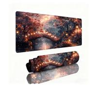 Tree Mouse Mat Dream Gaming Mouse Pad Desk Pad 1000x500x3mm, Non-Slip Desk Mat Large, Waterproof Soft Cloth, Durable Stitched Edges, Table Protector for Office and Home, Decor Accessories Gifts 0B-294