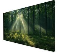 tree Mouse Mat XXL, 700x400x3mm Gaming Mouse Pad Large forest, Office Accessories Desk Mat, Waterproof Non Slip Rubber Base-Smooth Cloth Surface Mousepad, Apply To Office Home Or Gifts For Men A784