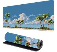 Tree Mouse Pad 1000 x 400 x 3mm Desk Mat Cloud Gaming Mouse Pad, Large Mousepad, Mousemat Computer Desk Mat with Non Slip Rubber Base, Water Resist Surface, for Computer, Desks, Gaming, Work r-573