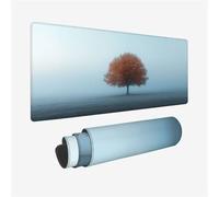 Tree Mouse Pad Simplicity Large Mouse Mat XXL 23.6 x 11.8 Inch Desk Mat for Keyboard and Mouse with Non-Slip Rubber Base, Improves Speed and Precision, Waterproof Mousepad for Office, Home, Model 14