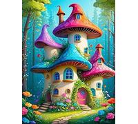 Tree Mushroom Jigsaw Puzzles for Adults 300 Pieces Educational Toys Challenging Game 300 Piece Puzzles for Adults for The Whole for Women Gifts for Men