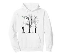 Tree Nature Motif For Sustainability And Environmental Pullover Hoodie