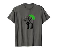 Tree Nature Motif for Sustainability and Environmental T-Shirt
