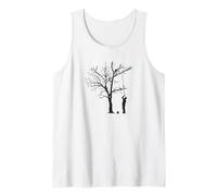 Tree Nature Motif for Sustainability and Environmental Tank Top