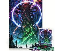 Tree of Infinity︰ Rise from The Rift Jigsaw Puzzle 1000 Piece for Teenagers Brain Stimulation Happy Idle Time Premium Cut (38x26cm)