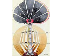 Tree of Knowledge No. 3 - Hilma af Klint - Notebook: 120 Lined Pages 6" x 9" Journal Diary Notepad