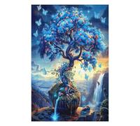 Tree of Life 1000 Pcs Jigsaw Puzzle Bundle Flowers Plants Trees Family Puzzle Lovers Fun Family Game Mindful Activity Spring Eco Friendly Cardboard 1000 PCS