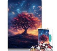 Tree of Life 1000 Piece Jigsaw Puzzle for Adults And Teenagers,Help The Brain Exercise Addictive Toys to Cultivate Patience Suitable for Couples 50x75cm