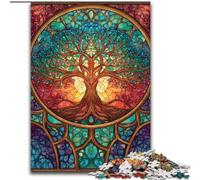 Tree of Life 1000 Piece Jigsaw Puzzle for Adults Teens, Challenging Game Toys Every Piece Is Unique - Challenging Family Fun Game (50x75cm)