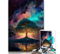 Tree of Life 1000 Piece Jigsaw Puzzles for Adults,Challenging Game Gifts for Is Ideal As A Gift for The Whole Family 50x75cm