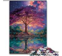 Tree of Life 1000 Piece Jigsaw Puzzles for Teenagers, Family Game Stress Reliever Difficult Challenge Gifts for Friends And Family (26x38cm)