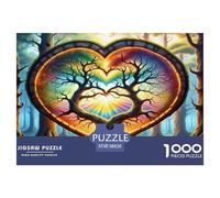 Tree of Life 1000 Piece Jigsaw Puzzles Fun Challenging Modern Vitality Rooted in Nature Puzzles Game for The Whole Gifts For Children And Adults Aged 14 And Over 38x26cm/1000pcs