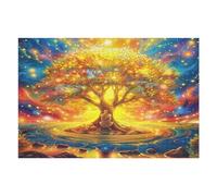 Tree of Life 1000 Piece Premium Jigsaw Puzzle Flowers Plants Trees For Men Educational Decompression Adults Anxiety Memory Care Mothers Valentines Creativity Gift Giving 1000 PCS