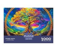 Tree of Life 1000 Pieces Jigsaw Puzzle for Adults Educational Creative Hobby Precision Cut Pieces Collectible 70x50cm/1000pcs