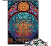Tree of Life 1000 Pieces Jigsaw Puzzle For Adults Teens, Suitable for Ages 14 And Up Family Fun It Is Ideal As A Gift for The Whole Family (50x75cm)