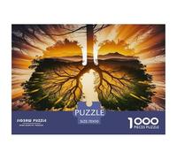Tree of Life 1000 Pieces Premium Jigsaw Peculiar Age 12+ Quirky, Abstract Design, Fun Details, Educational, Challenging 70x50cm/1000pcs