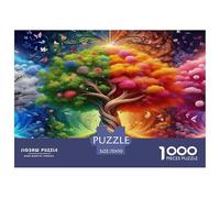 Tree of Life 1000 Pieces Premium Jigsaw Peculiar Age 3+ Quirky, Abstract Design, Fun Details, Educational, Challenging 70x50cm/1000pcs