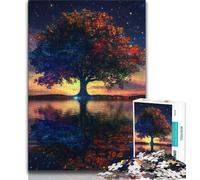 Tree of Life 2000 Piece Jigsaw Puzzles for Adults & Teens,Help The Brain Exercise Addictive Toys to Cultivate Patience Suitable for Couples 70x100cm