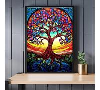 Tree of Life 70 Piece Jigsaw Puzzles for Adults Colourful Fun Challenging & Brainteasing Educational Learning Gift Present for Children Boys Girls 70 Piece Puzzle for Adults