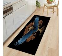 Tree Of Life Animals Birds Runner Rug for Entryway 40 x 120 cm Long Carpet, Fantasy Style Rug Runners Bedroom Floor - Washable Non-shedding Carpets for Hallway Entryway Kitchen