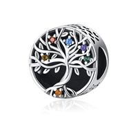 Tree of Life Charm 925 Sterling Silver Pandora Family Bead for Bracelet Jewellery Gifts for Women