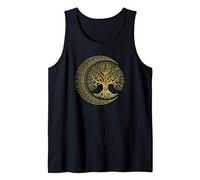 Tree of Life Cresent Moon Phases Mandala Yoga Gift Tank Top