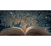 Tree Of Life Diamond Art Kits Adults, DIY 5D Large Diamond Painting Book Crystal Art Kits 11.8 x 31.5 Inch, Embroidery Cross Stitch Canvas Painting by Numbers for Home Wall Decor Gifts (RD7)