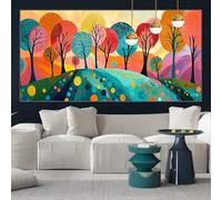 Tree of Life Diamond Painting Kits for Adults 23x47inch Diamond Art Abstract Painting by Numbers for Children with Full Square Drill Accessories, DIY Crystal Arts and Crafts Pictures for Gifts y-w330