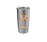 Tree of Life DNA Nature Science Tree of Knowledge Earth Stainless Steel Insulated Tumbler