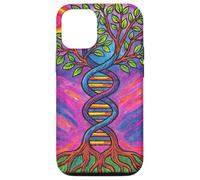 Tree of Life DNA Yggdrasil Ancestry Roots Genetic Code Case for iPhone 12/12 Pro