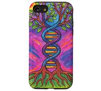 Tree of Life DNA Yggdrasil Ancestry Roots Genetic Code Case for iPhone SE (2020) / 7 / 8