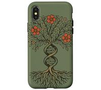 Tree of Life DNA Yggdrasil Ancestry Roots Genetic Code Case for iPhone X/XS