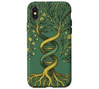 Tree of Life DNA Yggdrasil Ancestry Roots Genetic Code Case for iPhone X/XS