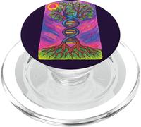 Tree of Life DNA Yggdrasil Ancestry Roots Genetic Code PopSockets PopGrip for MagSafe