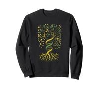Tree of Life DNA Yggdrasil Ancestry Roots Genetic Code Sweatshirt