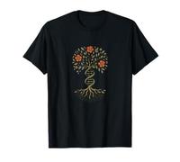 Tree of Life DNA Yggdrasil Ancestry Roots Genetic Code T-Shirt