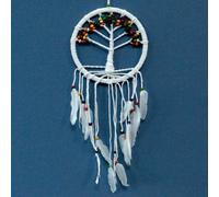 Tree Of Life Dreamcatcher Cotton 22Cm (Assorted) Multicolor