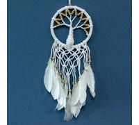 Tree Of Life Dreamcatcher Pure & Natural 16Cm