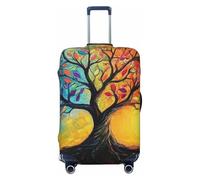 Tree of Life Elastic Travel Luggage Cover Suitcase Protector, Print Suitcase Baggage Cover Anti-Scratch