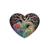 Tree Of Life Heart Blooming Car Air Fresheners 6 Pcs, Funny Hanging Car Air Fresheners Cute Long Lasting Scented Mirror Hanging Decoration Ornaments Gift Interior Decor Accessories For Men Women