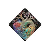 Tree Of Life Heart Blooming Car Air Fresheners 6 Pcs, Funny Hanging Car Air Fresheners Cute Long Lasting Scented Mirror Hanging Decoration Ornaments Gift Interior Decor Accessories For Men Women