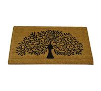 Selections Coir Entrance Doormat with Tree of Life Design