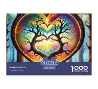 Tree of Life Jigsaw Puzzle 1000 Pieces Relaxing Hobby Adults & Teens Durable Finish Strong Fit 70x50cm/1000pcs